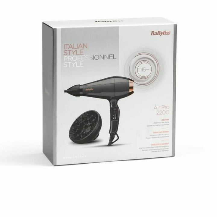 Hairdryer Babyliss 6719DE Black 2200 W-11