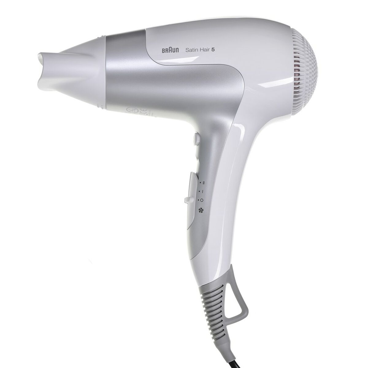 Hairdryer Braun Satin Hair 5 Power Perfection HD580 White 2500 W-5