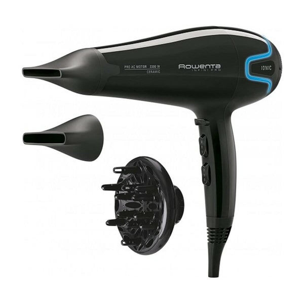 Hairdryer Rowenta CV8730 2200W Black 2200 W-0