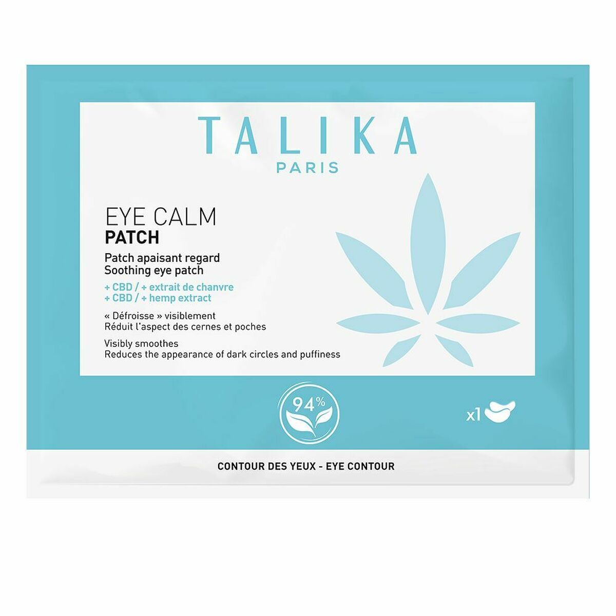 Anti-Wrinkle Patches for the Eye Area Talika Calm Single Dose-0