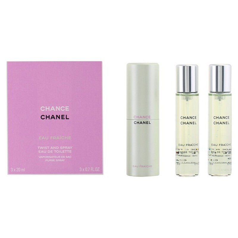 Women's Perfume Set Chance Eau Fraiche Chanel Chance Eau Fraiche (3 pcs)-1