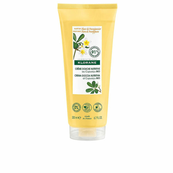 Shower Cream Klorane Frangipani 200 ml - Cosmova