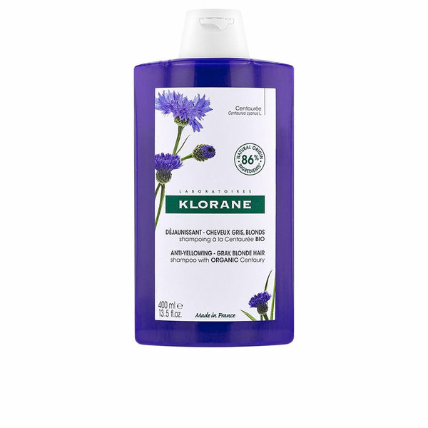 Colour Neutralising Shampoo Klorane Centaureas Bio 400 ml-0