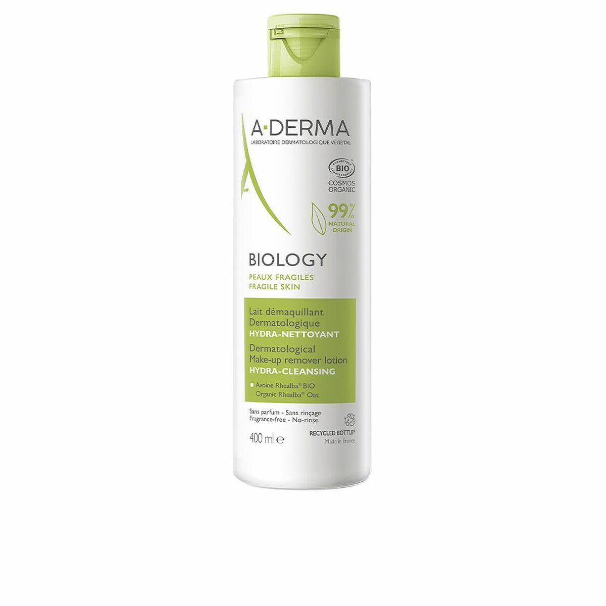 Make Up Remover Cream A-Derma Biology (400 ml)-0