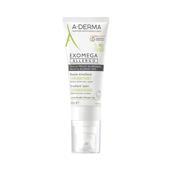 Soothing Balsam for Itching and Irritated Skin A-Derma Exomega Allergo 40 ml-0