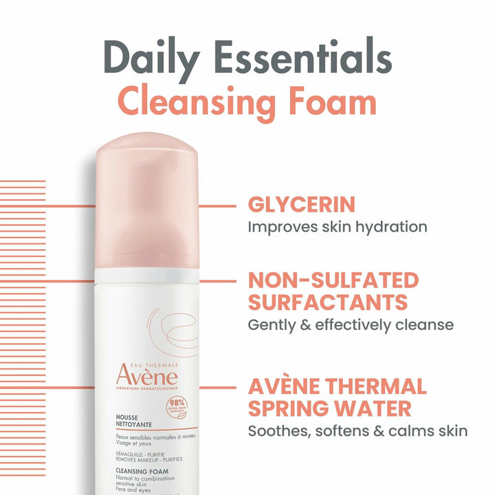 Facial Make Up Remover Avene Espuma - Cosmova