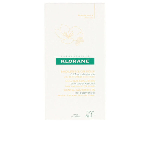 Body Hair Removal Strips Klorane Sweet Almond-0