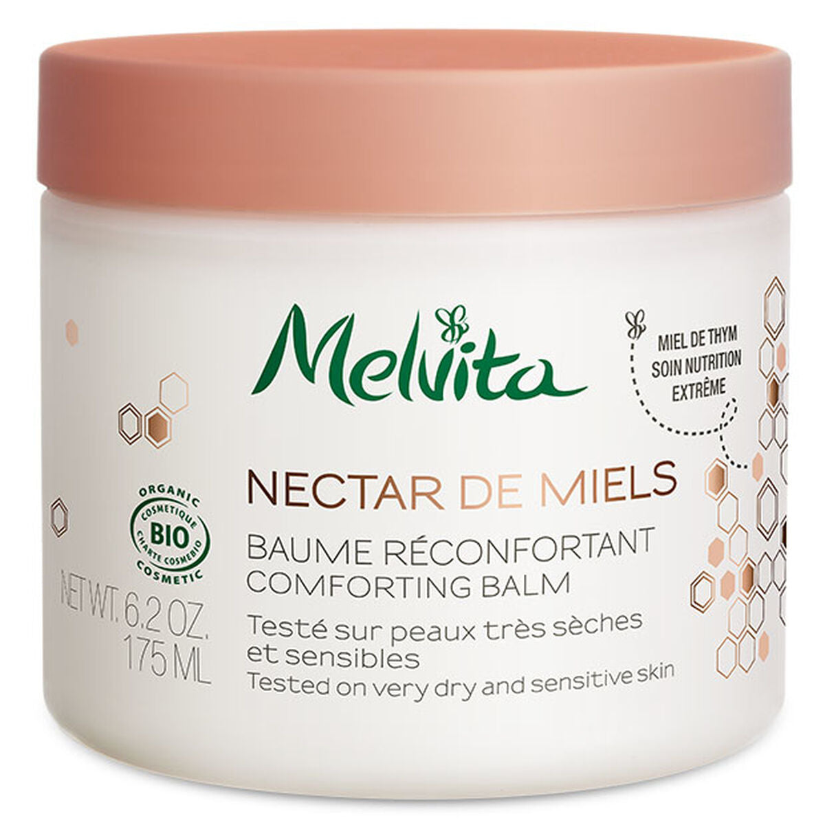 Moisturising Body Balm Melvita NECTAR DE MIELS 175 ml-0