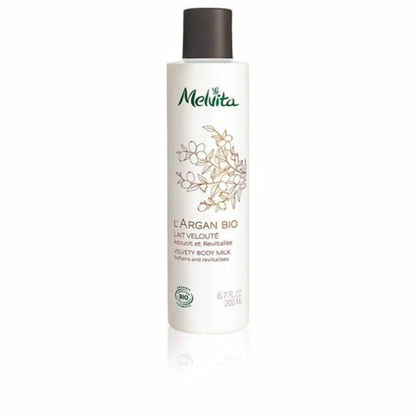 Body Lotion L'Argan Bio Melvita Moisturizing (200 ml)-0