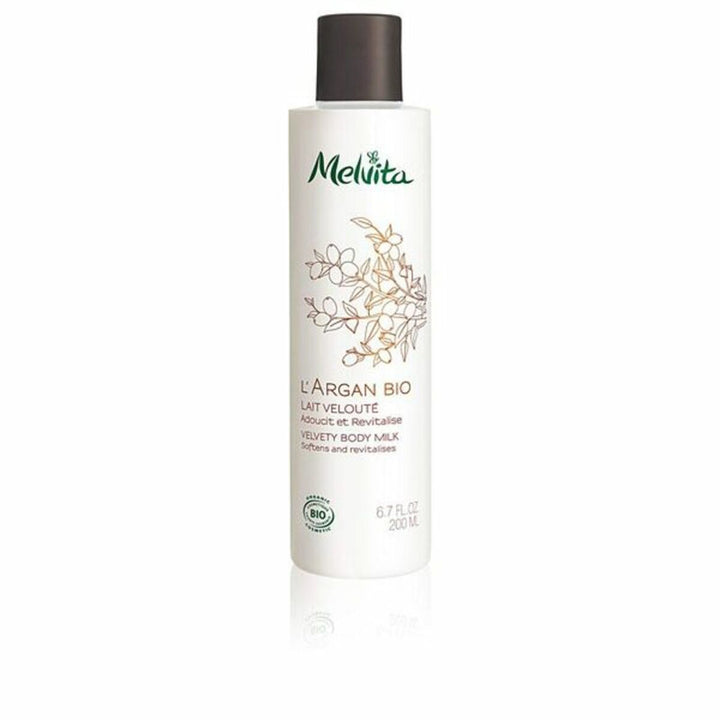 Body Lotion L'Argan Bio Melvita Moisturizing (200 ml)-0