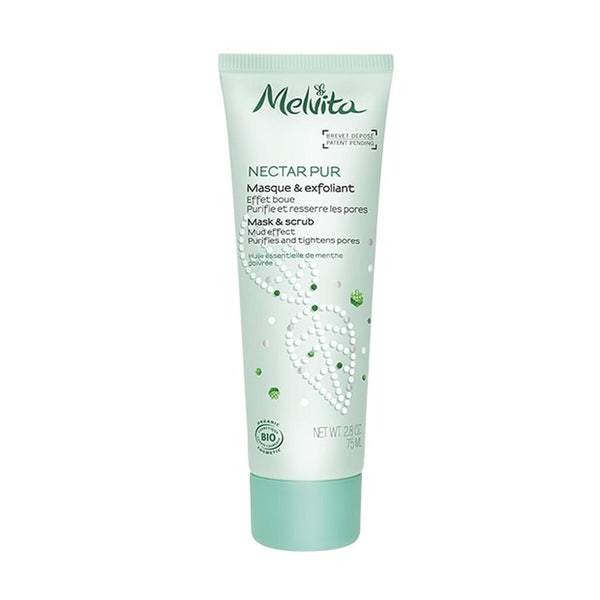 2 in 1 Exfoliating Mask Melvita Nectar Puro 75 ml-0
