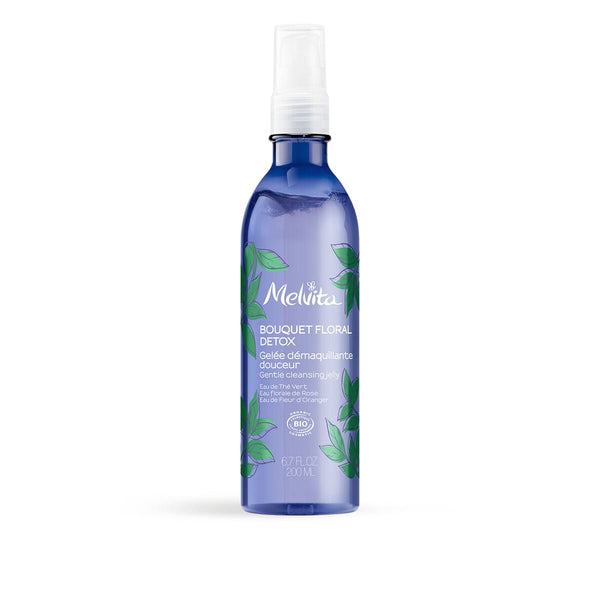 Facial Make Up Remover Gel Melvita Bouquet Floral 200 ml Detoxifying - Cosmova