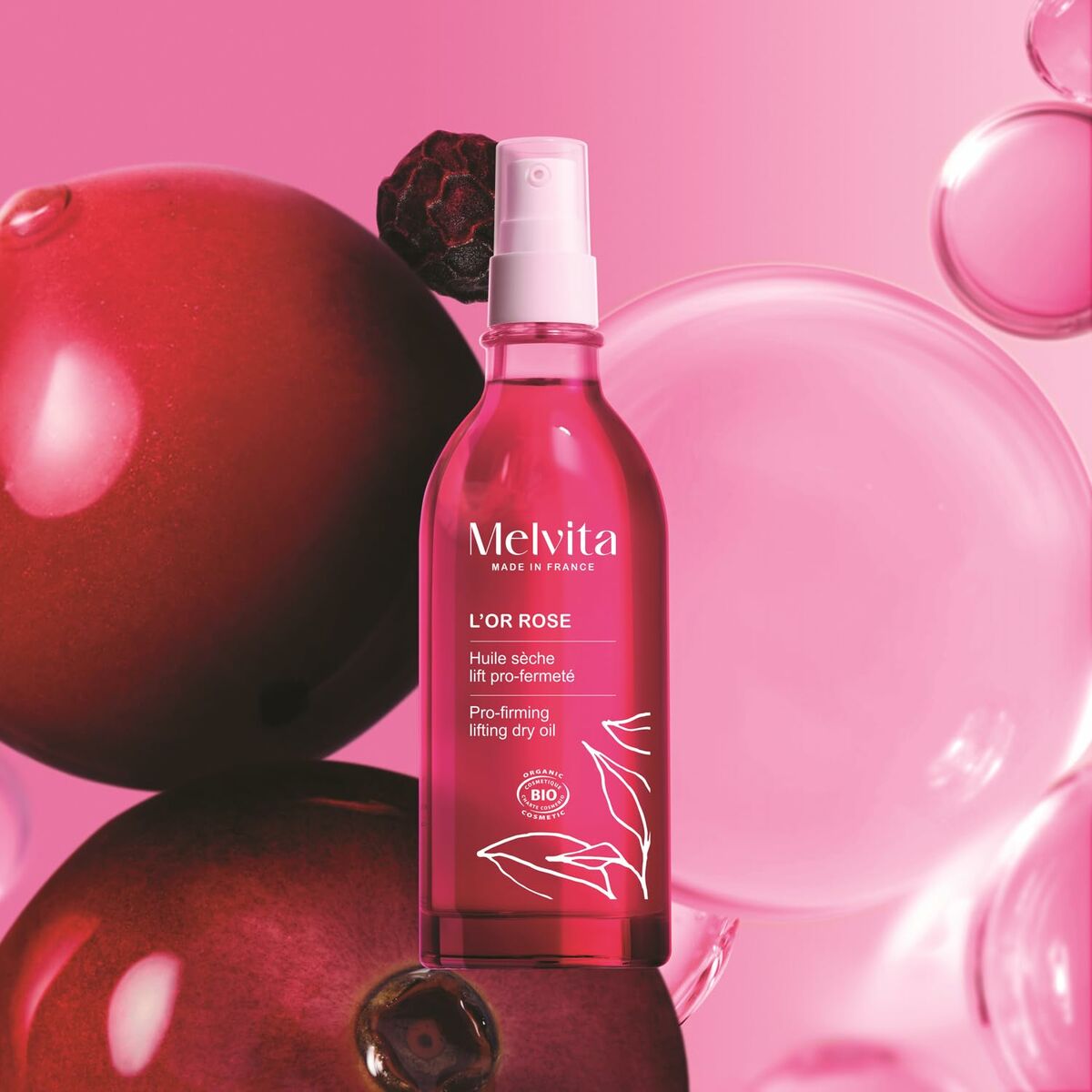 Body Lotion Melvita L'OR ROSE-11
