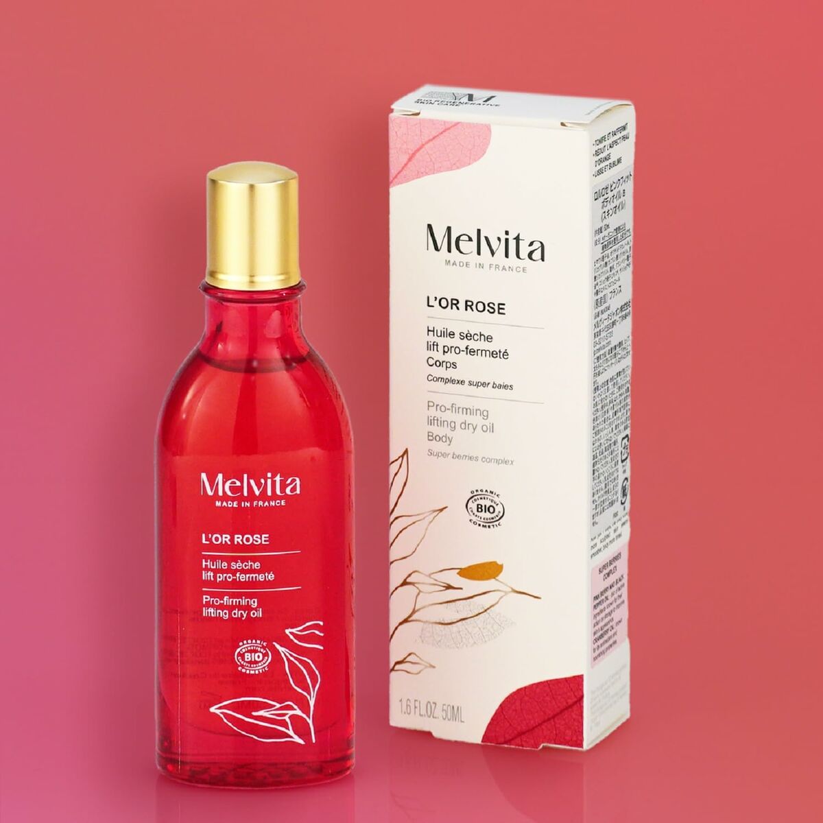 Body Lotion Melvita L'OR ROSE-10