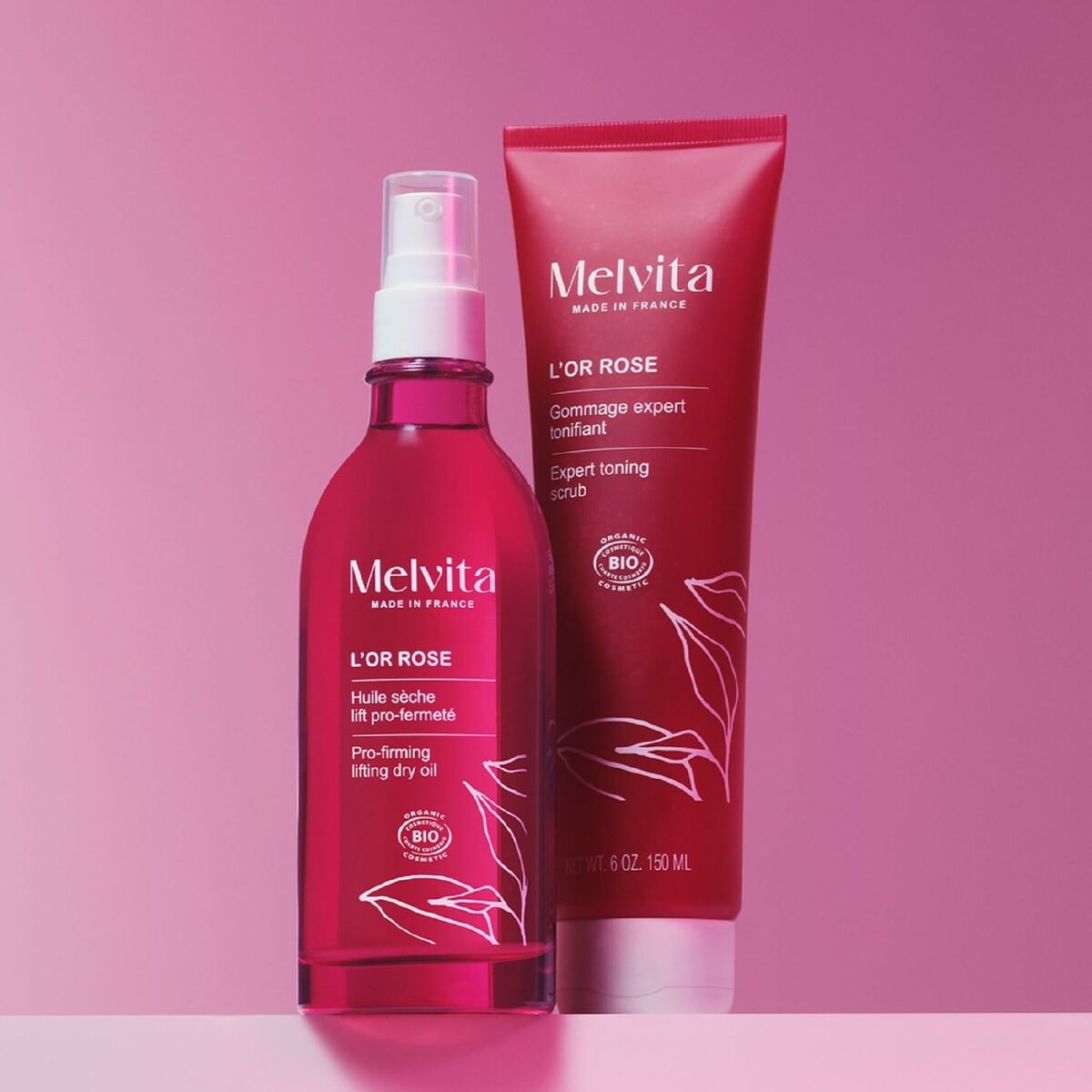 Body Lotion Melvita L'OR ROSE-4
