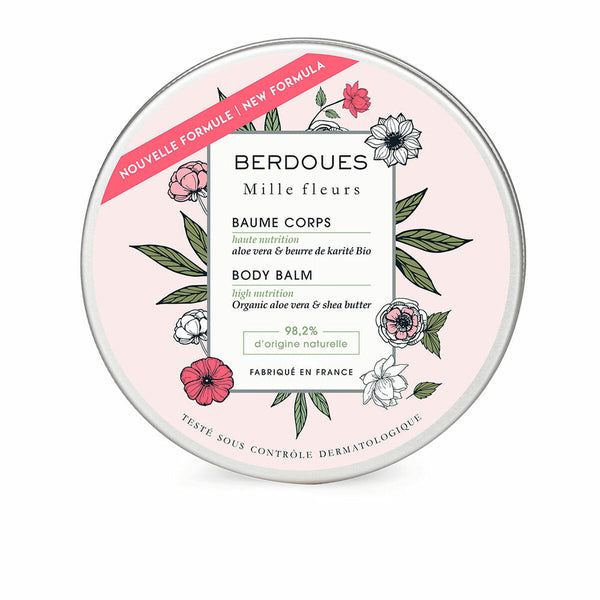 Moisturising Body Balm Berdoues Mille Fleurs 200 ml-0