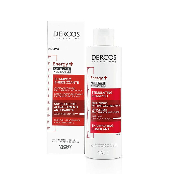 Anti - Hair Loss Shampoo Dercos Vichy Dercos Energy + 200 ml - Cosmova