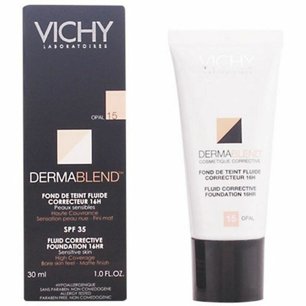 Fluid Foundation Make-up Dermablend Vichy Spf 35 30 ml-11