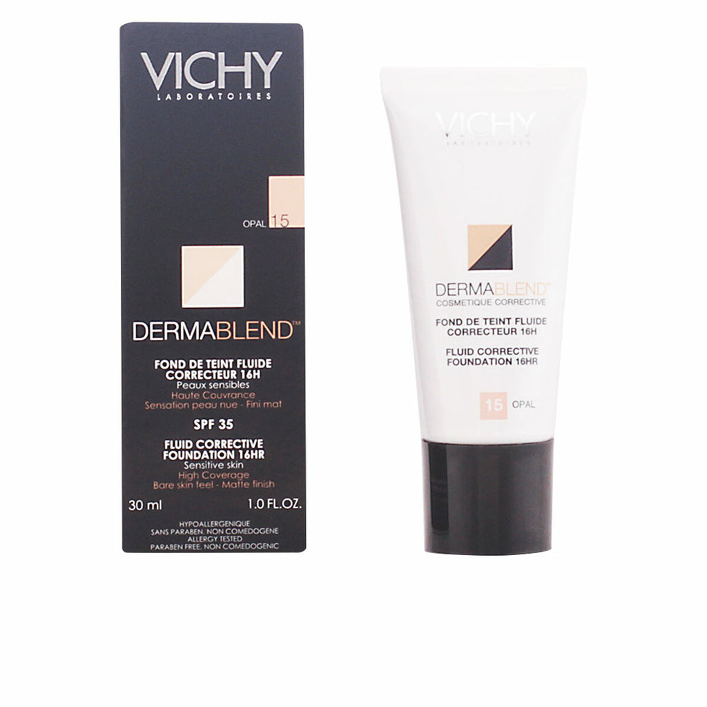 Fluid Foundation Make-up Dermablend Vichy Spf 35 30 ml-4