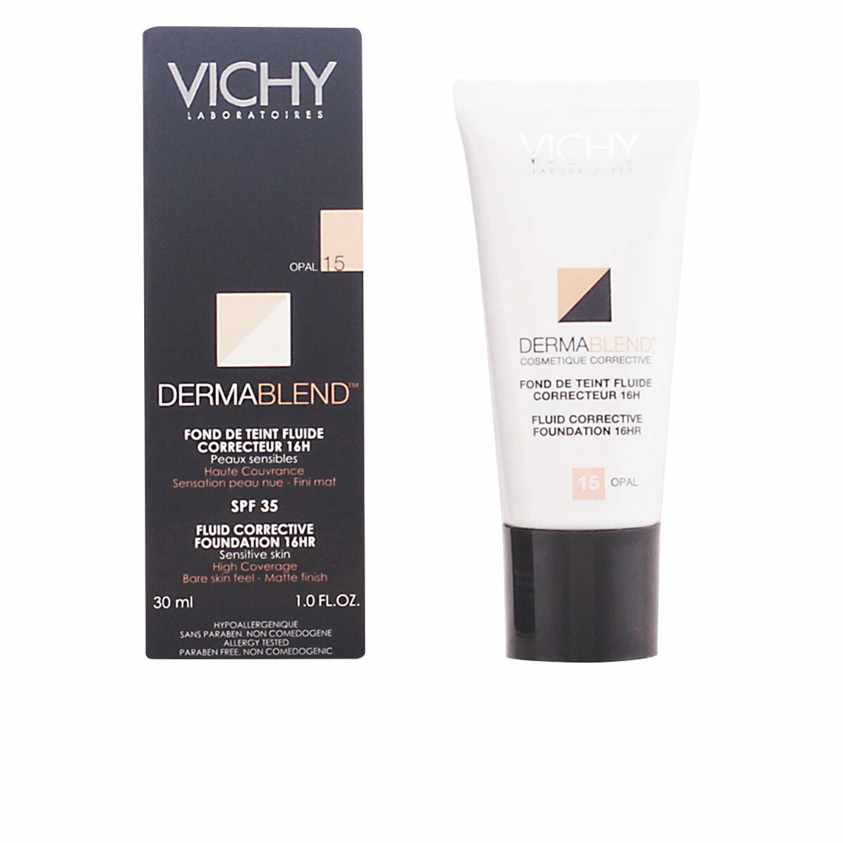 Fluid Foundation Make-up Dermablend Vichy Spf 35 30 ml-4