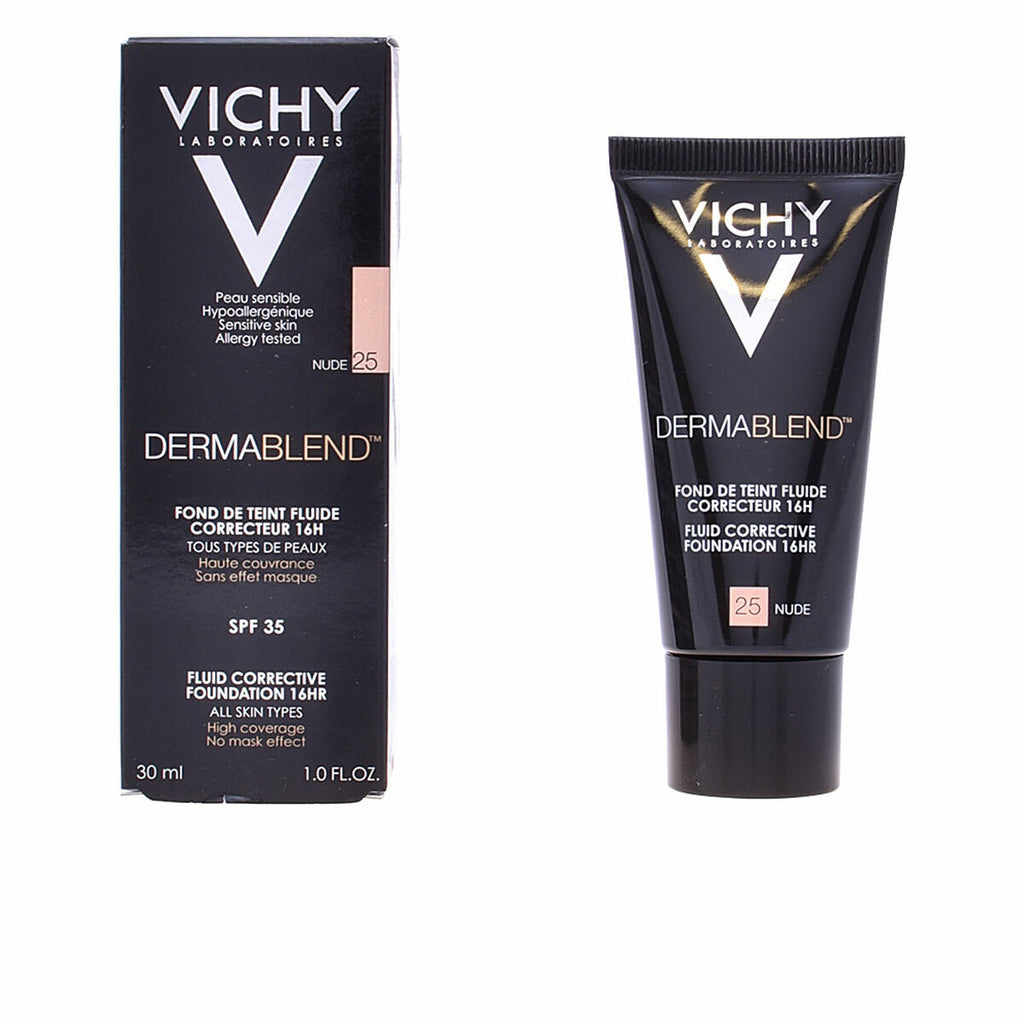 Fluid Foundation Make-up Dermablend Vichy Spf 35 30 ml-5