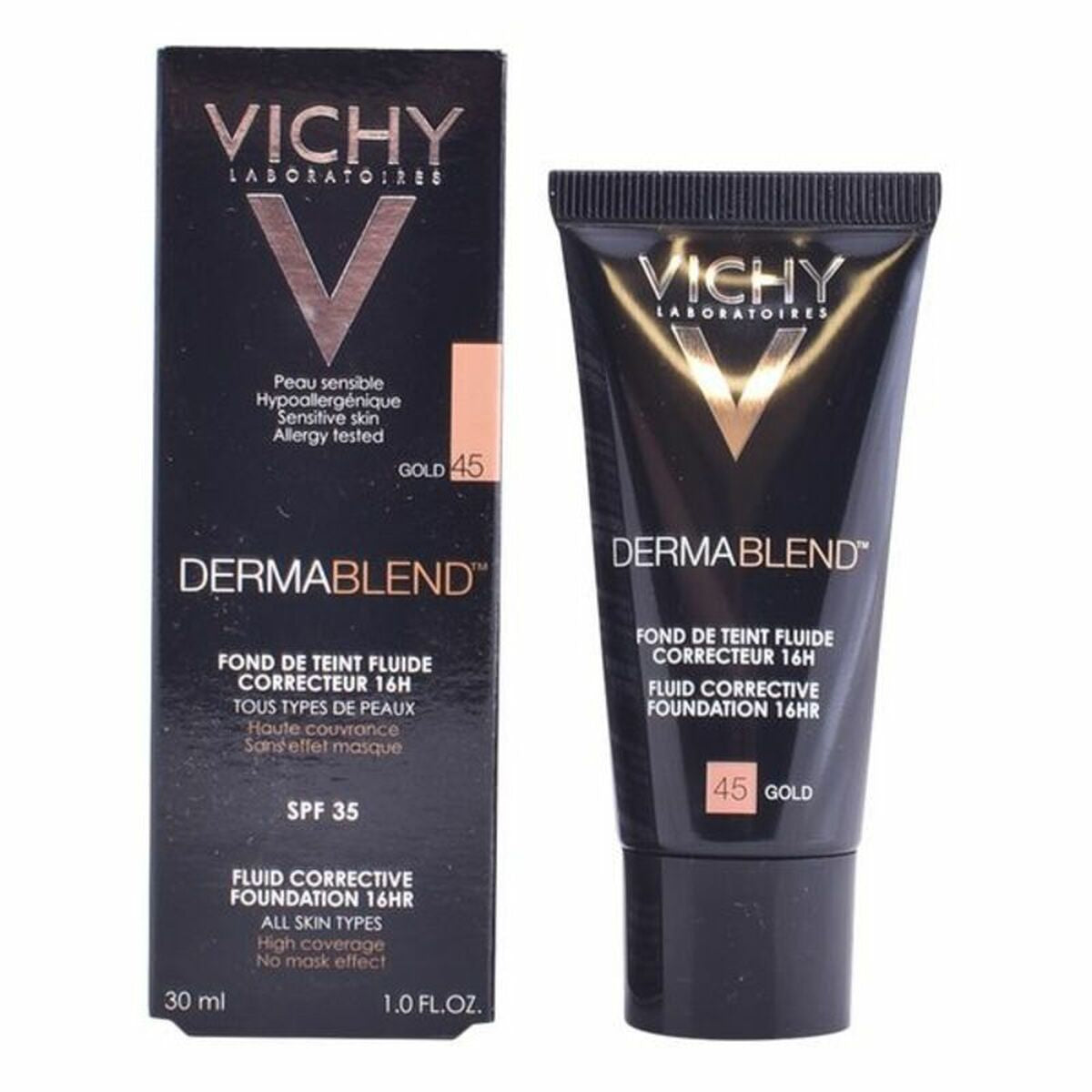 Fluid Foundation Make-up Dermablend Vichy Spf 35 30 ml-7
