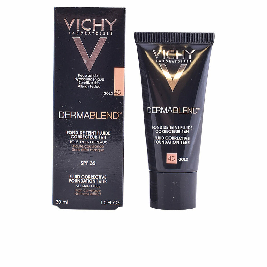 Fluid Foundation Make-up Dermablend Vichy Spf 35 30 ml-2