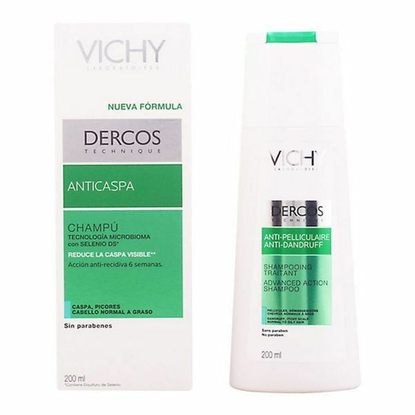 Anti - dandruff Shampoo Dercos Vichy Dercos 200 ml - Cosmova