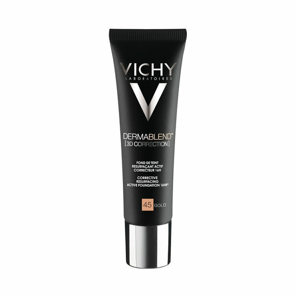 Liquid Make Up Base Vichy Dermablend 3D Make-Up 45-gold Spf 15 30 ml (30 ml)-0