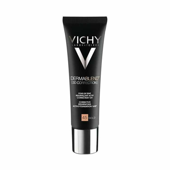 Liquid Make Up Base Vichy Dermablend 3D Make-Up 45-gold Spf 15 30 ml (30 ml)-0