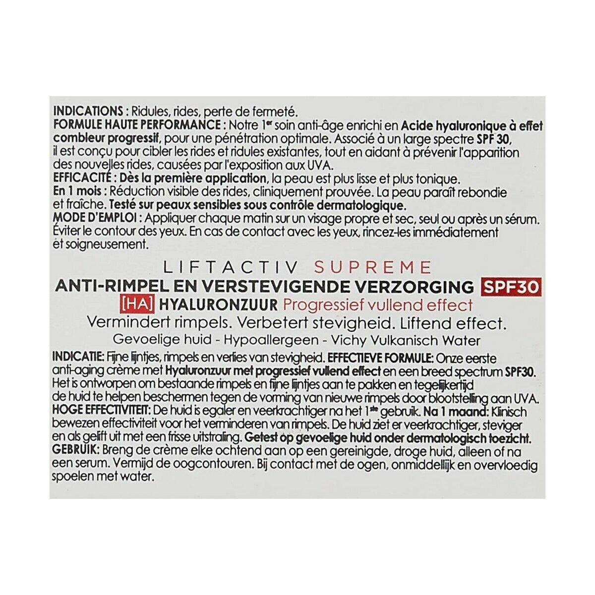 Day-time Anti-aging Cream Vichy LiftActiv Suprème SPF 30 (50 ml)-2
