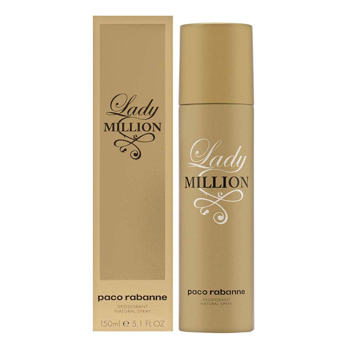 Deodorant Lady Million Paco Rabanne (150 ml)-0
