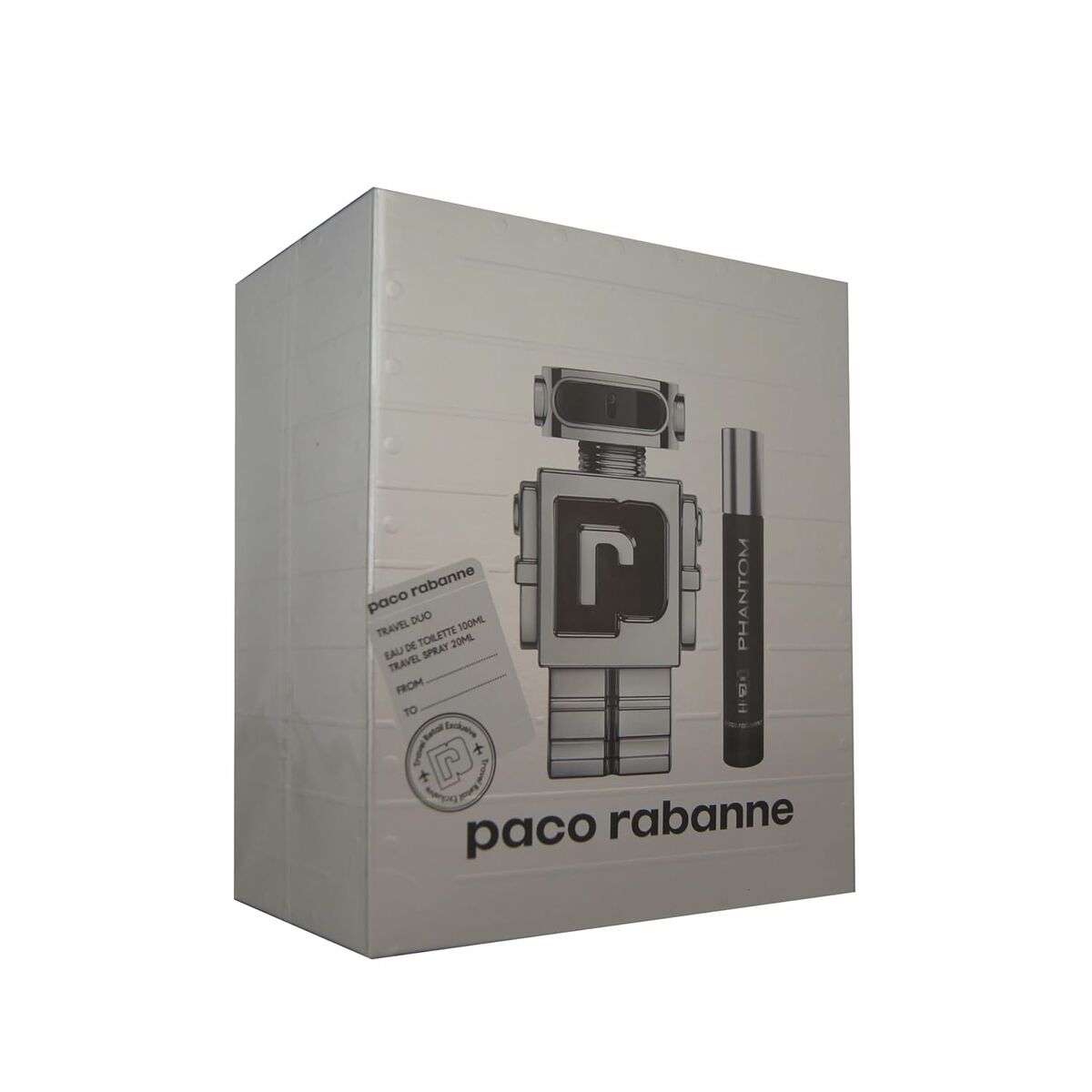 Men's Perfume Set Paco Rabanne Phantom EDT 2 Pieces-0