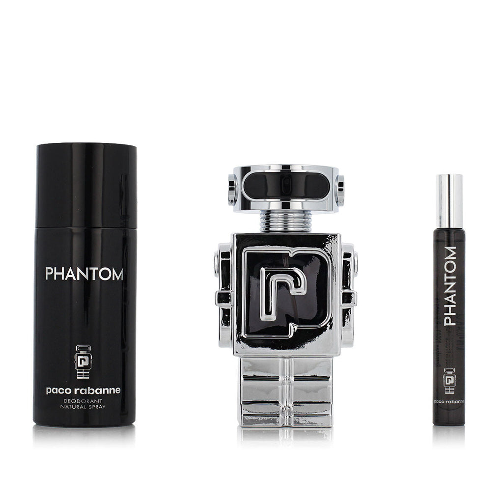 Men's Perfume Set Paco Rabanne EDT 3 Pieces-1