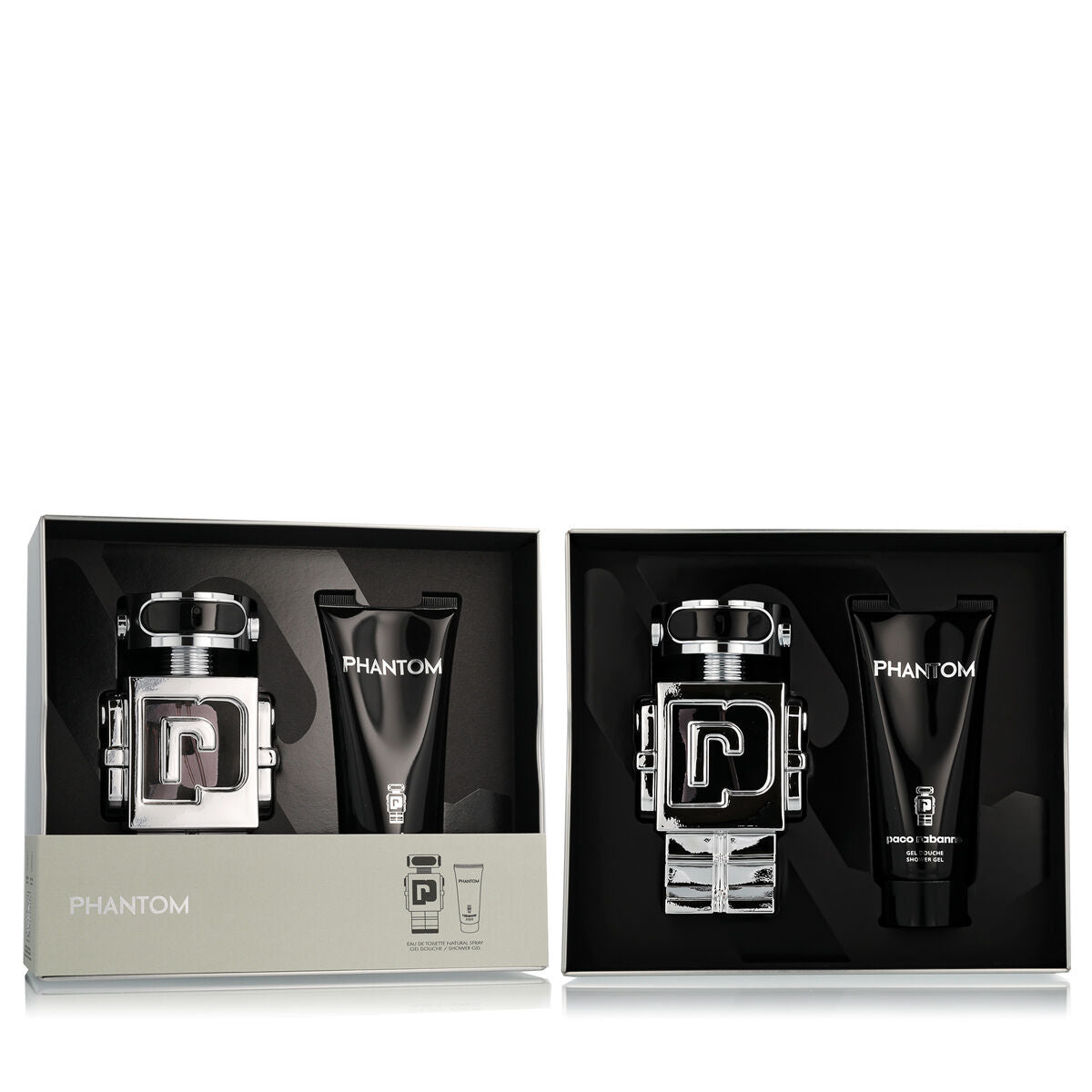 Men's Perfume Set Paco Rabanne Phantom 2 Pieces-0