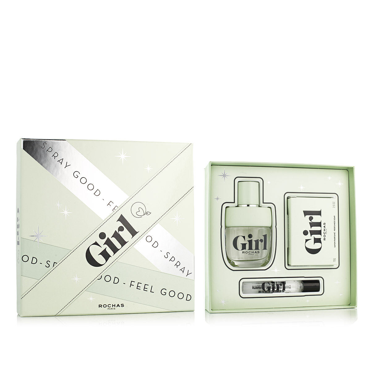 Women's Perfume Set Rochas Girl 3 Pieces-1