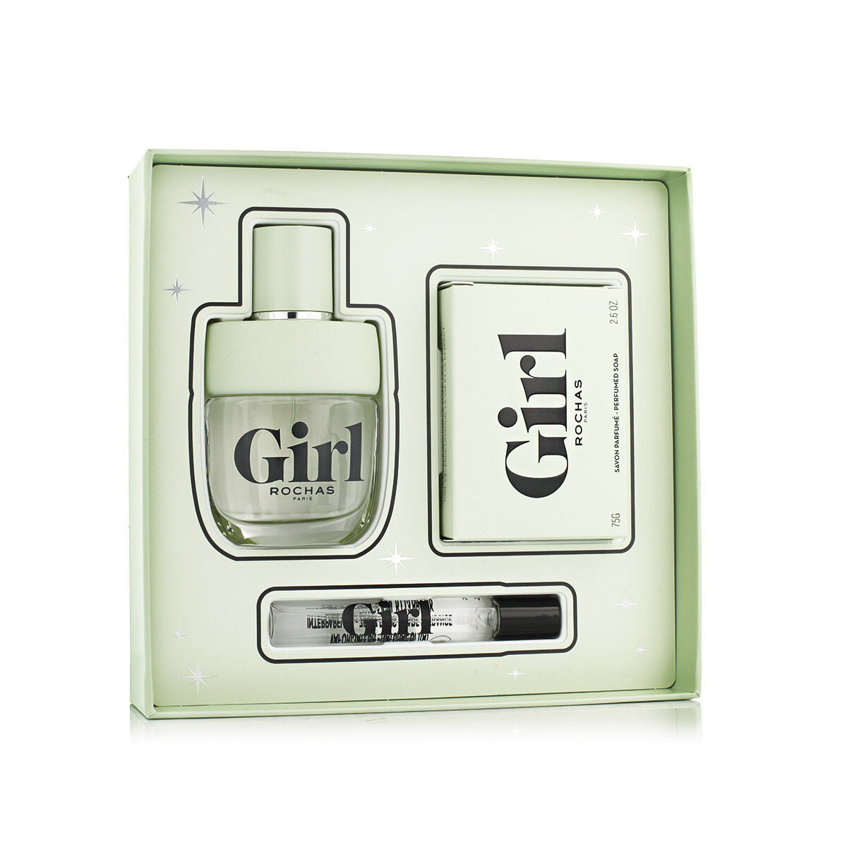Women's Perfume Set Rochas Girl 3 Pieces-0