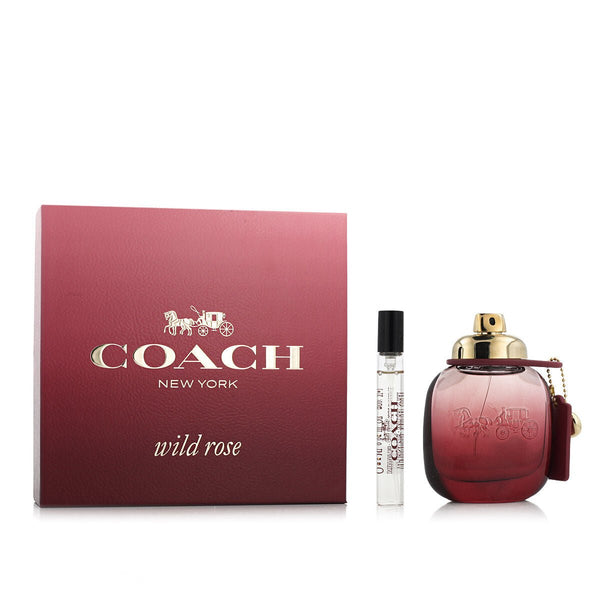 Women's Perfume Set Coach EDP Wild Rose 2 Pieces - Cosmova