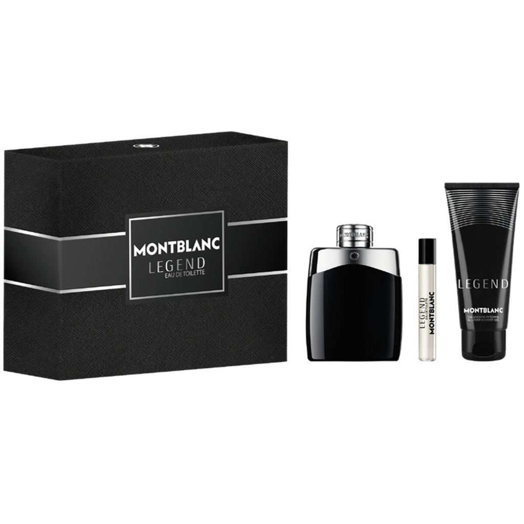 Men's Perfume Set Montblanc Legend 3 Pieces-0
