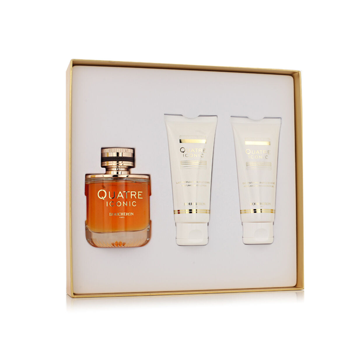 Women's Perfume Set Boucheron Quatre Iconic EDP 3 Pieces-1