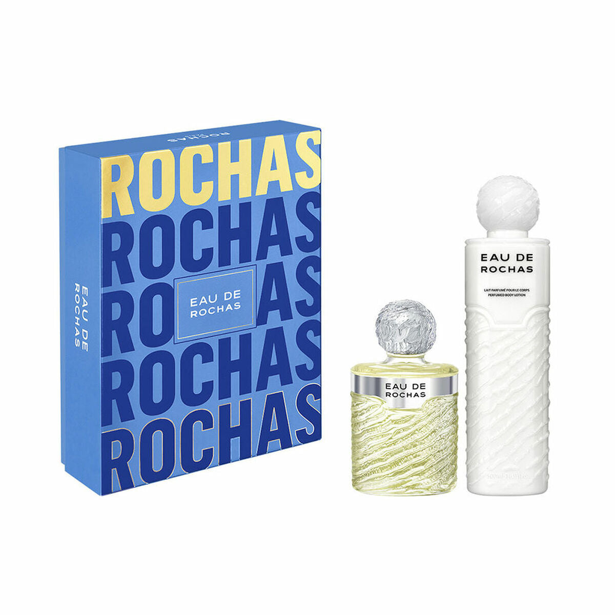 Women's Perfume Set Rochas Eau De Rochas 2 Pieces-0
