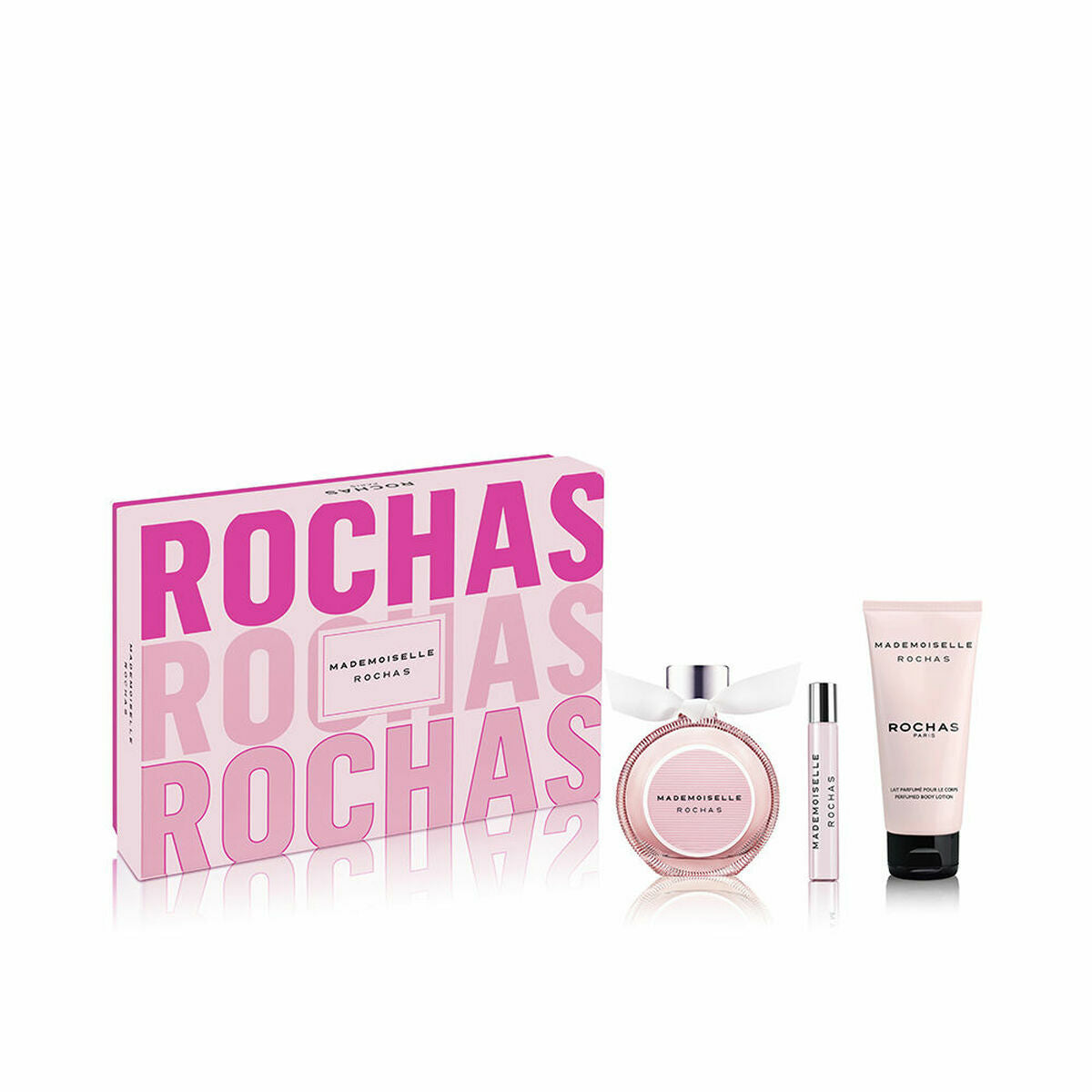 Women's Perfume Set Rochas MADEMOISELLE ROCHAS EDP 3 Pieces-0
