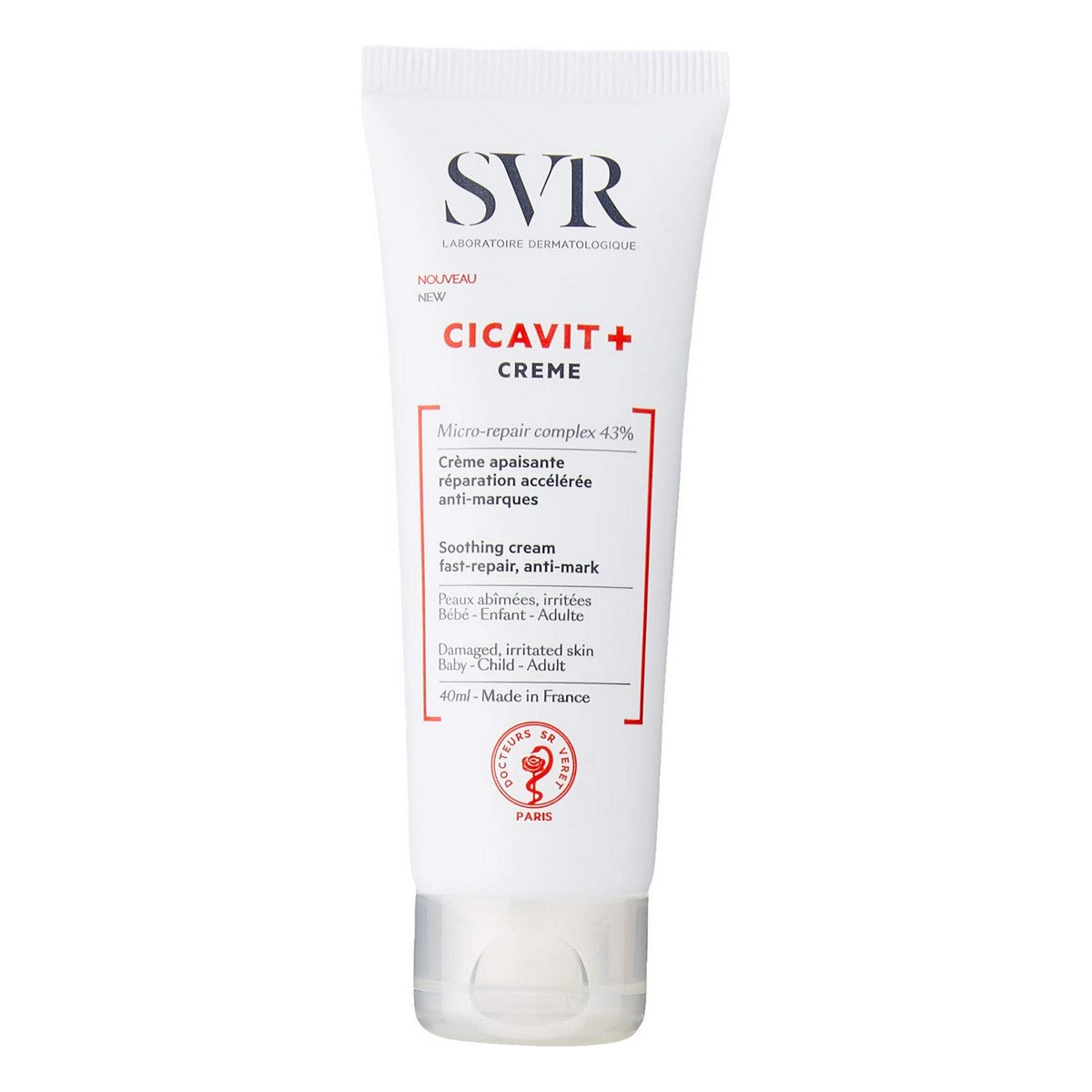 Repairing Body Cream SVR Cicavit+ 40 ml-0