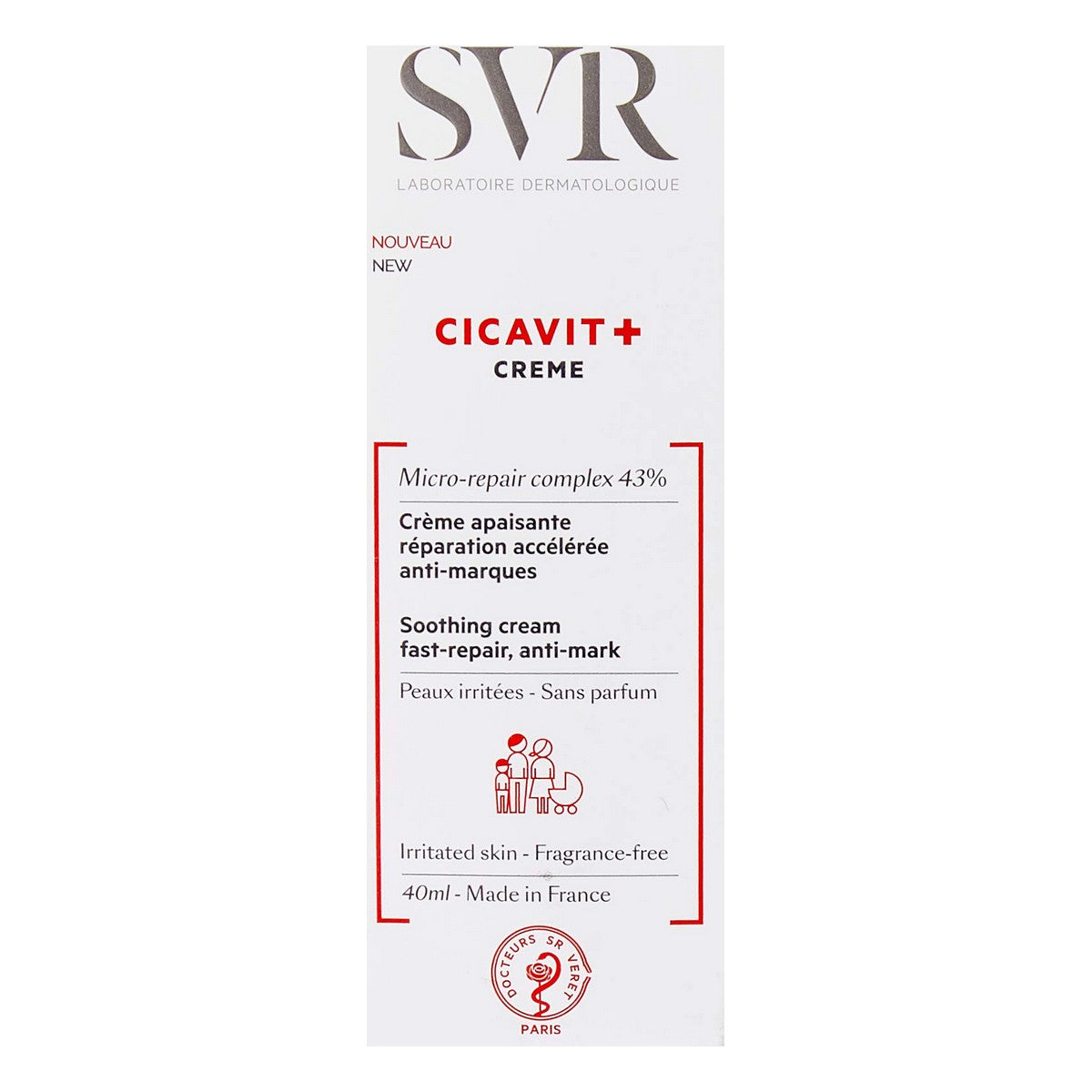 Repairing Body Cream SVR Cicavit+ 40 ml-3