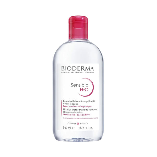 Make Up Remover Micellar Water Bioderma Sensibio H2O 500 ml-0