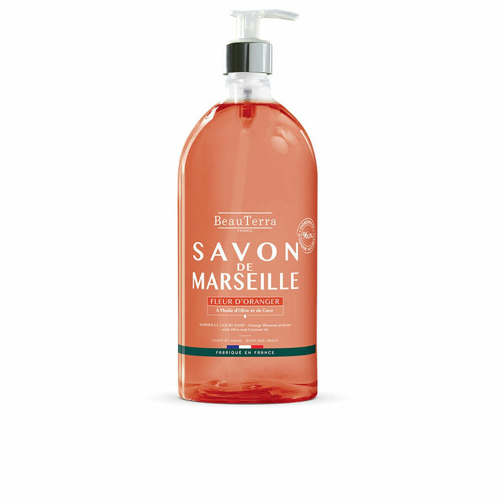 Liquid Soap Beauterra Marseille Universal Orange blossom Hands 1 L - Cosmova