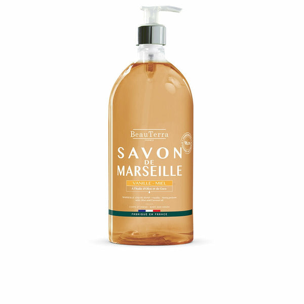 Liquid Soap Beauterra Marseille Universal Honey Vanilla Hands 1 L - Cosmova