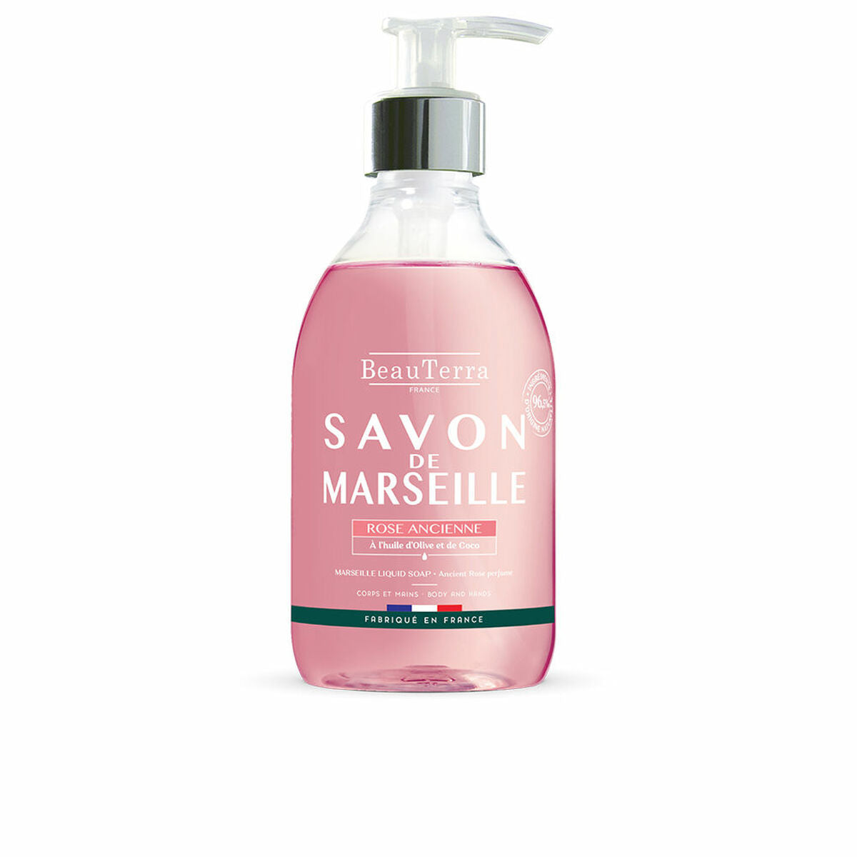 Liquid Soap Beauterra Marseille Universal Roses Hands 300 ml-0