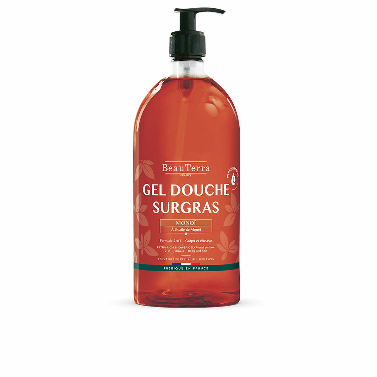 Shower Gel Beauterra Monoi 1 L-0