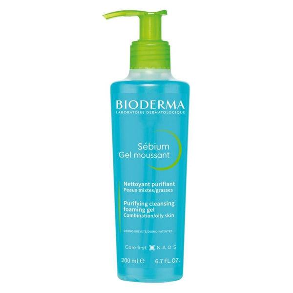 Facial Cleansing Gel Bioderma Sebium Moussant-0